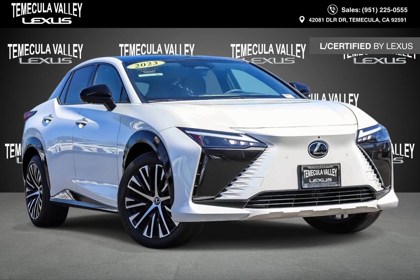 Certified Used 2023 White Lexus 450e Luxury image 1