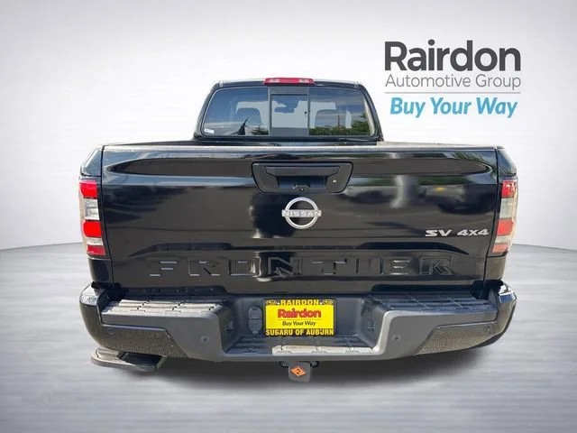 Used 2022 Super Black Nissan SV image 6