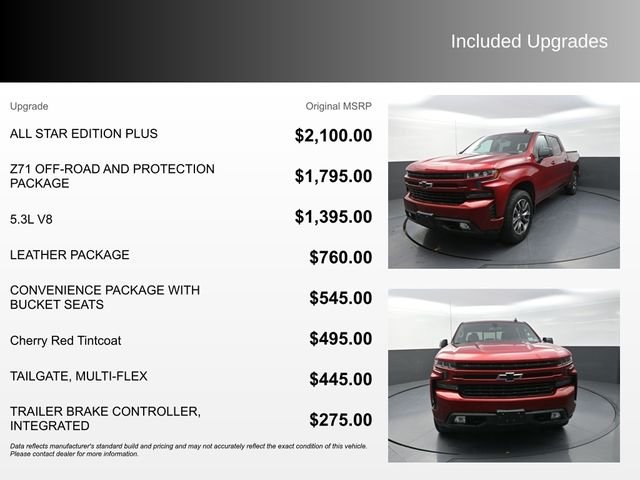 Used 2021 Red Chevrolet RST image 4