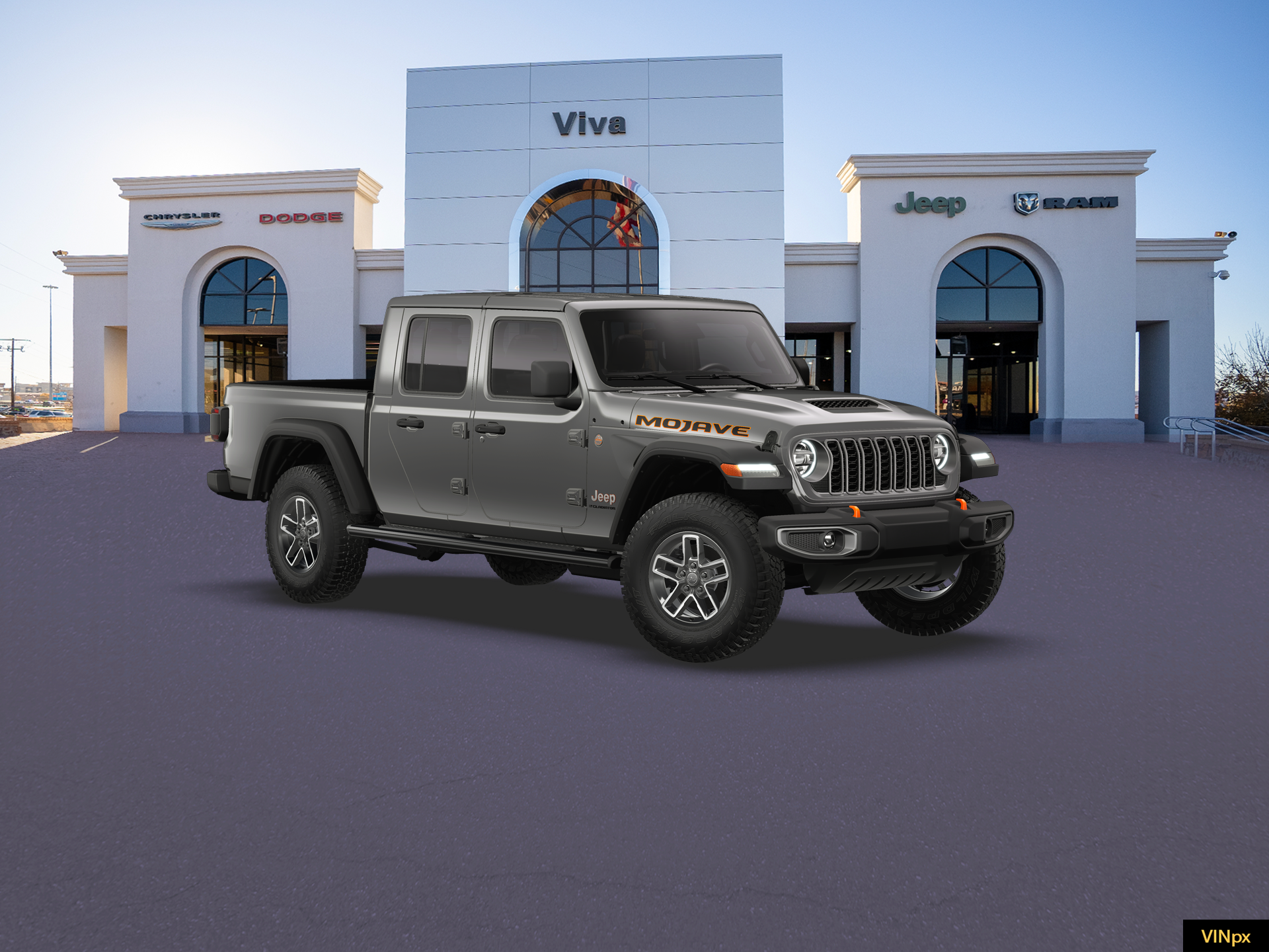 New 2026 Granite Crystal Metallic Clear-Coat Exterior Paint Jeep Mojave image 11
