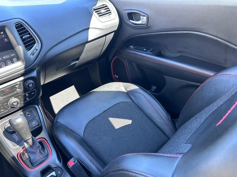 Certified Used 2021 Laser Blue Jeep 4WD Trailhawk image 18