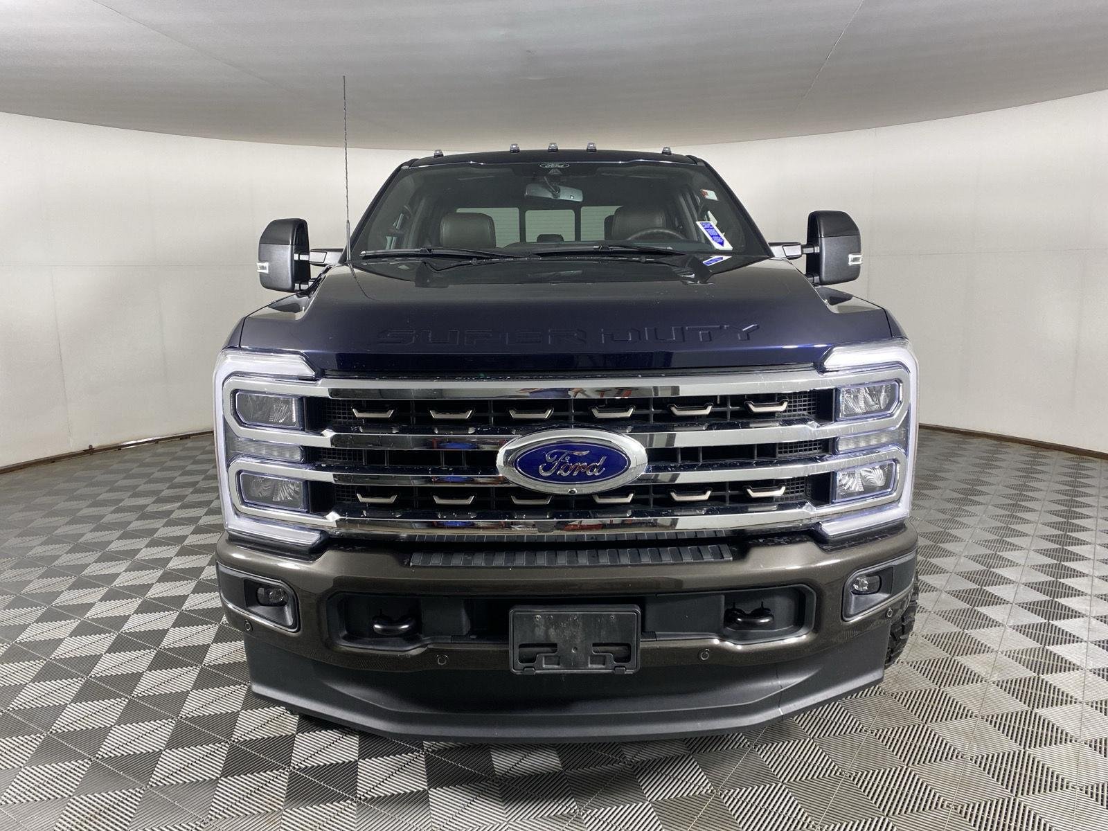 Used 2024 Antimatter Blue/Darkened Bronze Ford King Ranch image 5