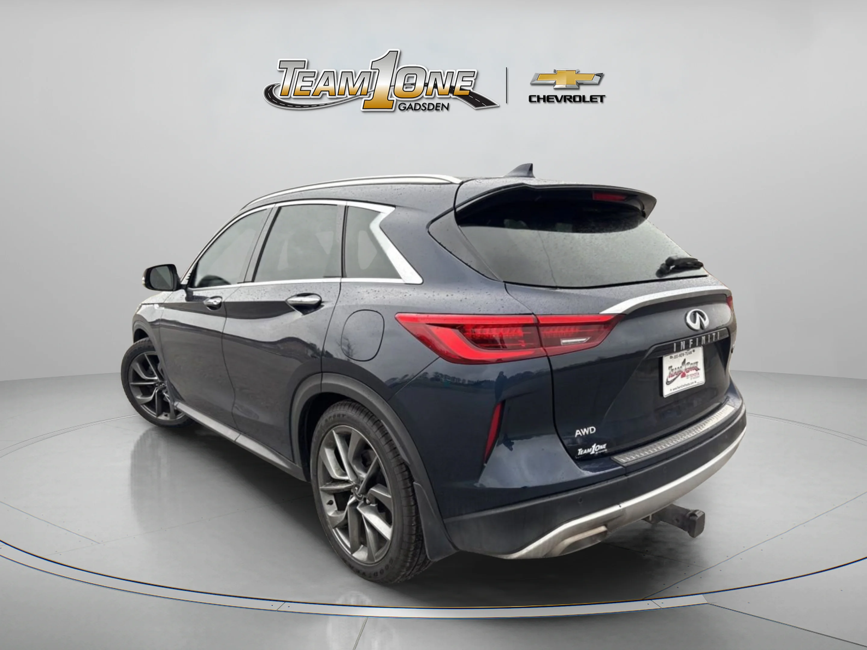Used 2020 Blue INFINITI AUTOGRAPH AWD image 4