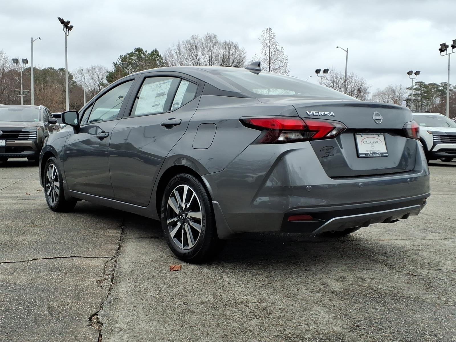 New 2025 Gun Metallic Nissan SV image 9