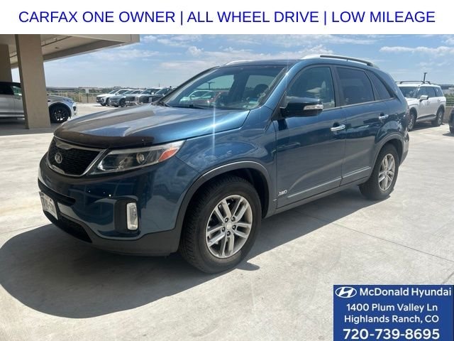 Used 2014 Blue Kia LX image 1