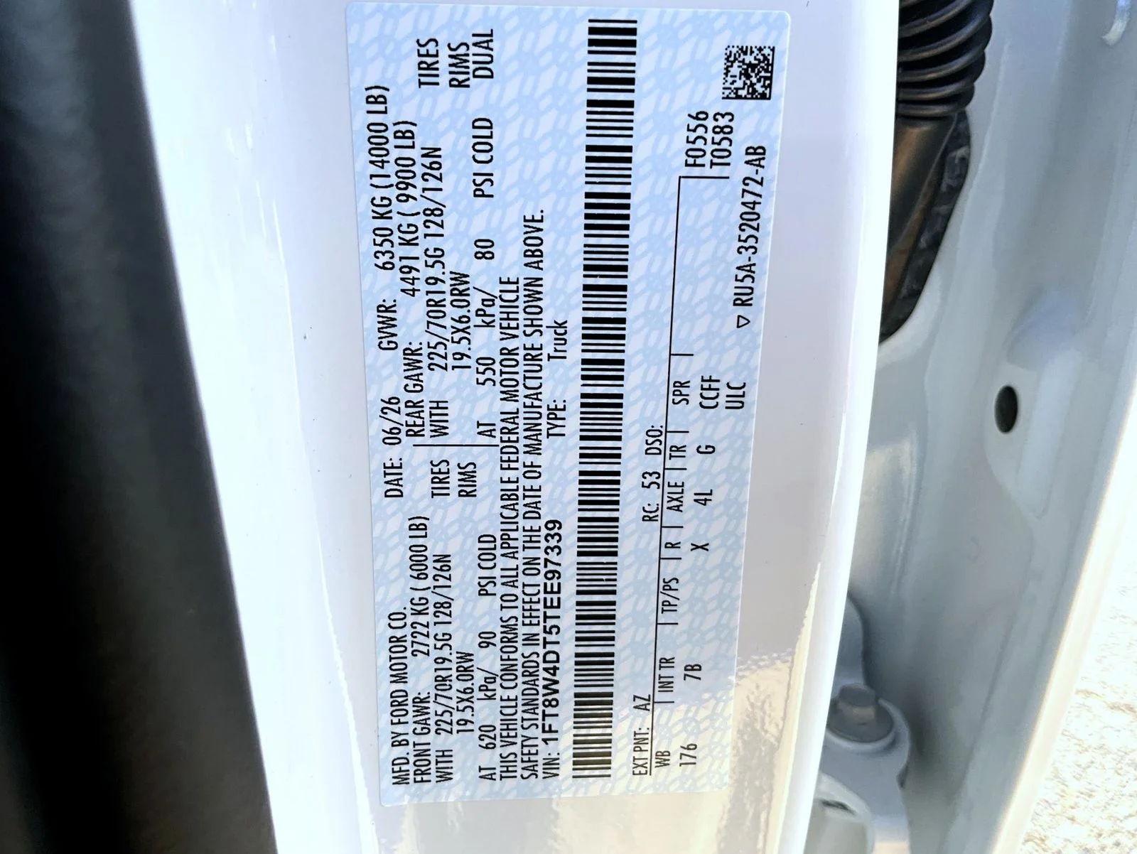 New 2026 White Ford Platinum image 29