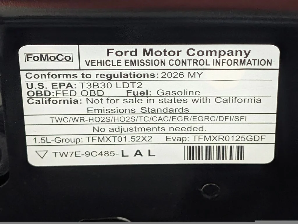 New 2026 Shadow Black Ford Big Bend® image 24