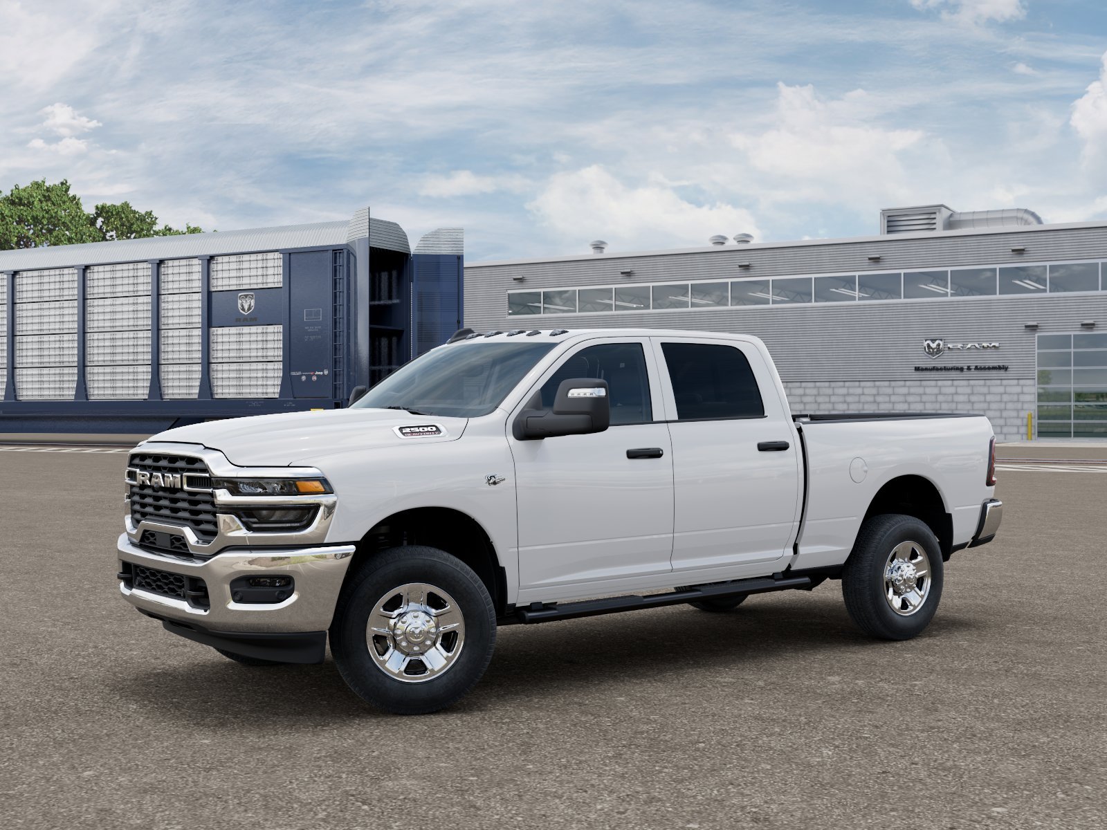 New 2027 Bright White Clearcoat RAM Tradesman image 1