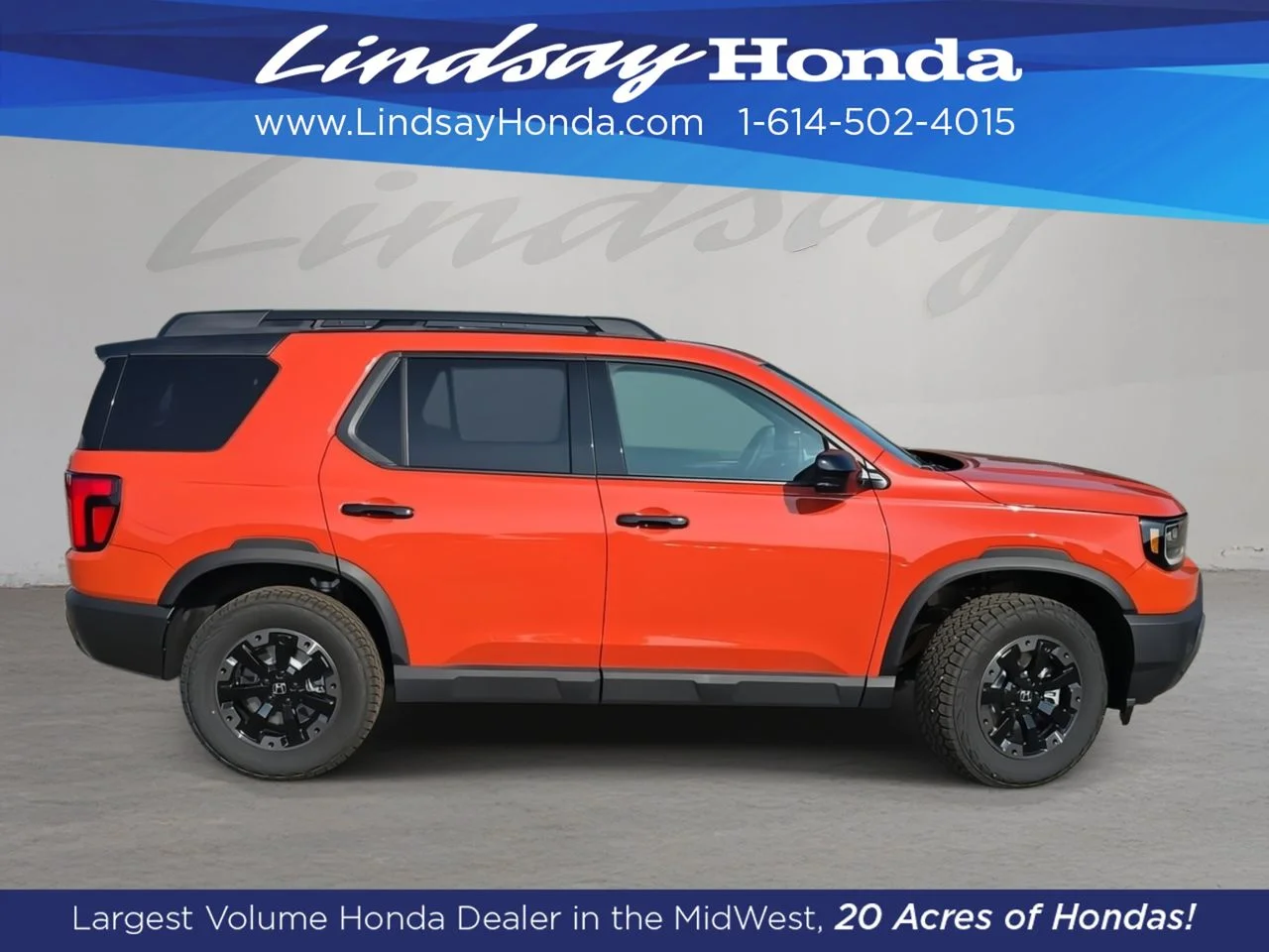 New 2026 Sunset Orange Honda TrailSport Elite image 11