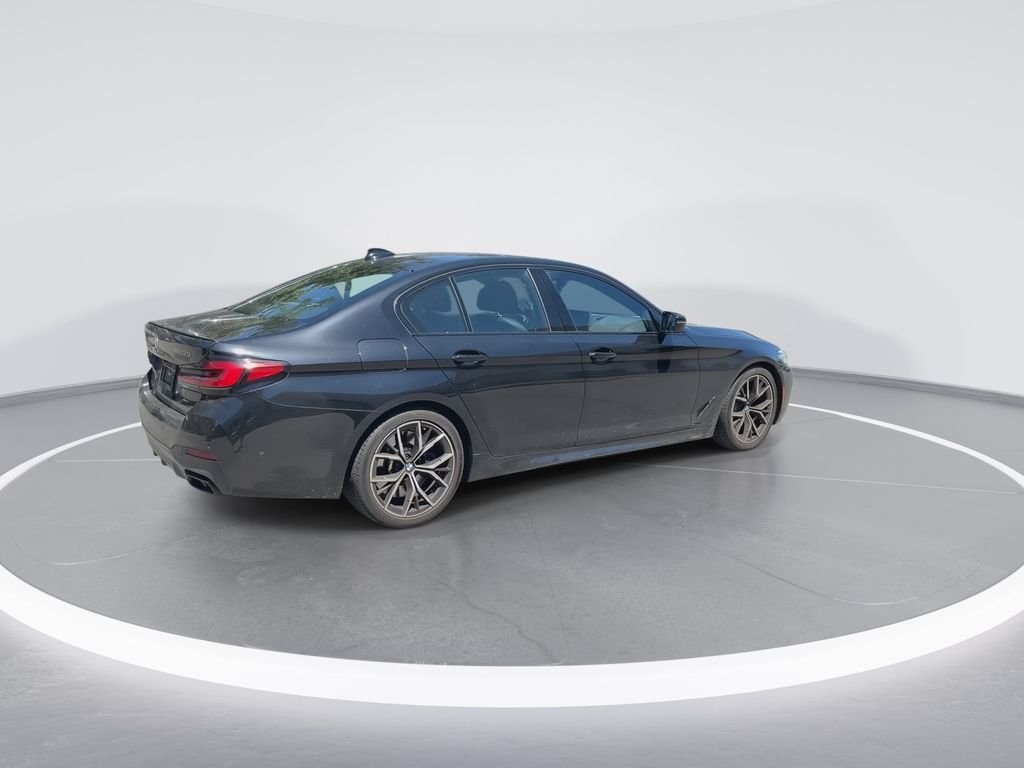 Certified Used 2023 Black Sapphire Metallic BMW M550i xDrive image 8