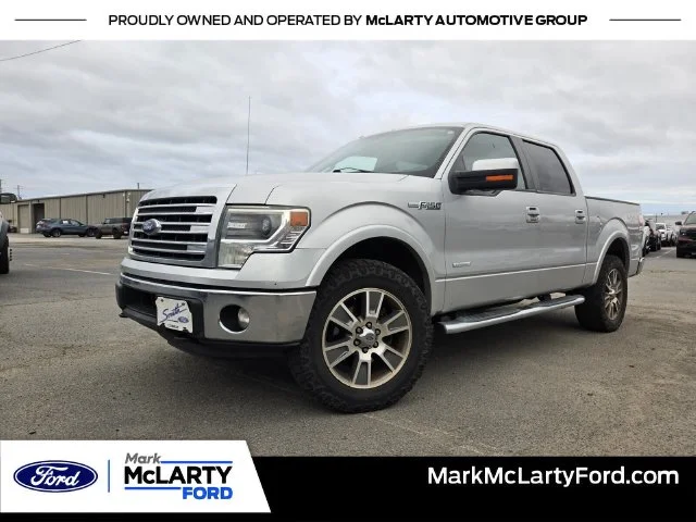 Used 2014 Silver Ford Lariat image 1