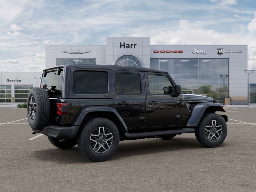 New 2026 Black Clear-Coat Exterior Paint Jeep Sahara image 4