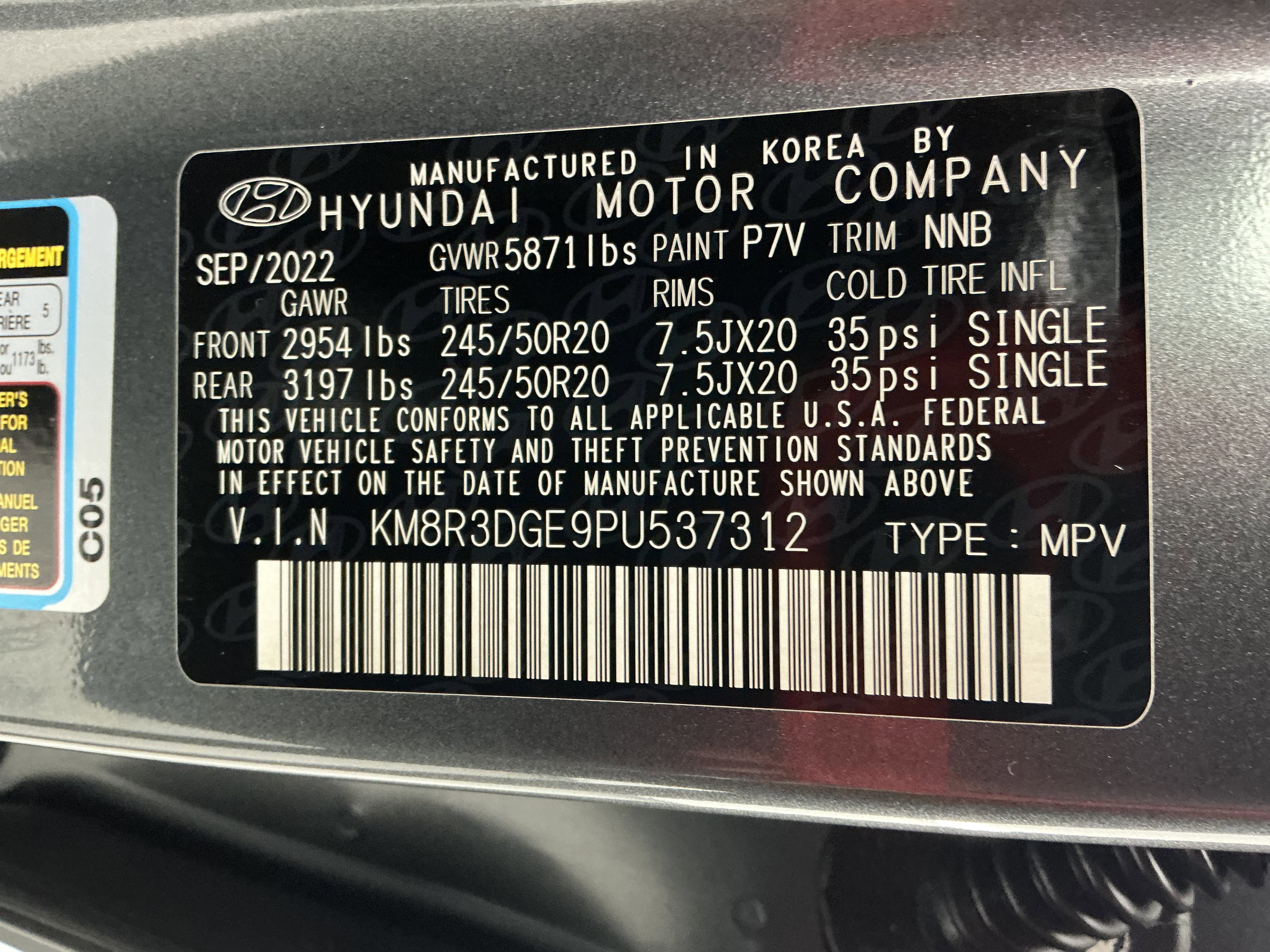 Certified Used 2023 Steel Graphite Hyundai XRT image 15