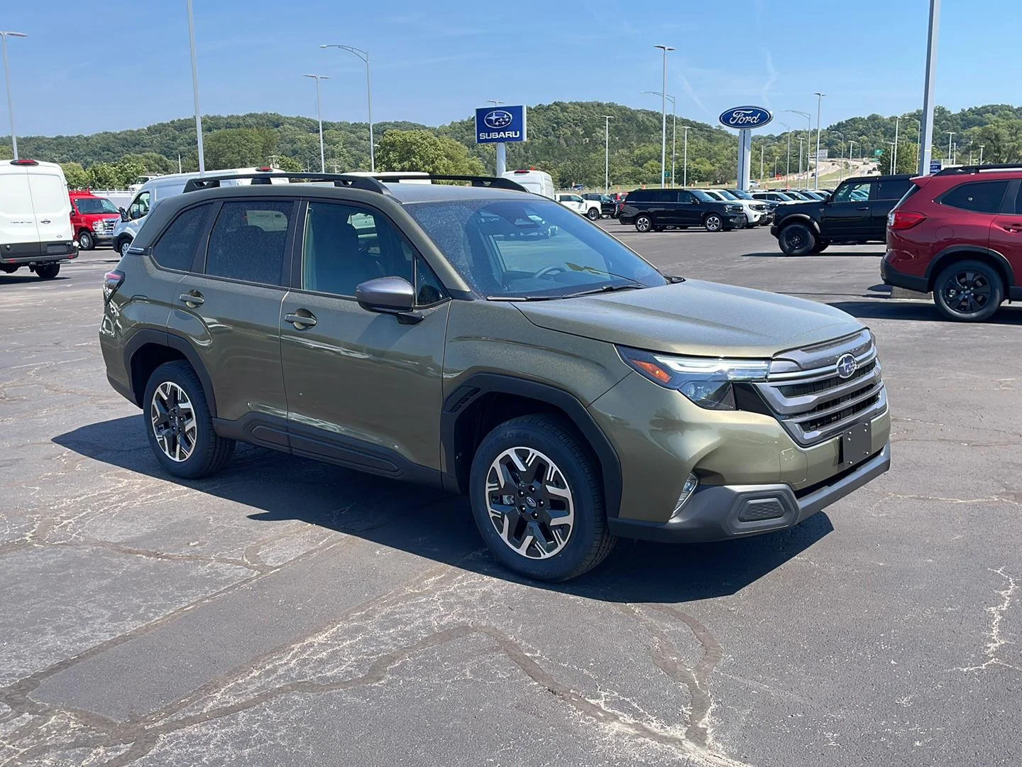 New 2026 Autumn Green Metallic Subaru Premium image 7