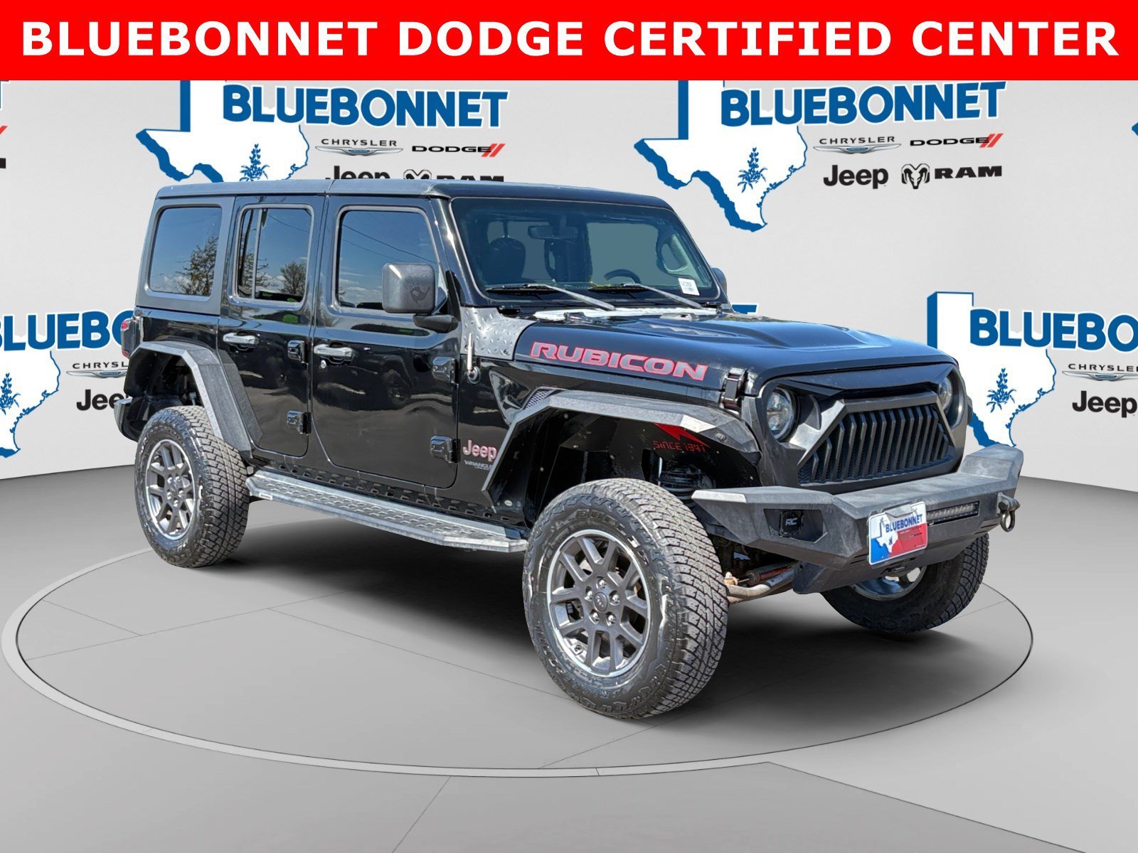 Used 2019 Black Clearcoat Jeep Rubicon image 3