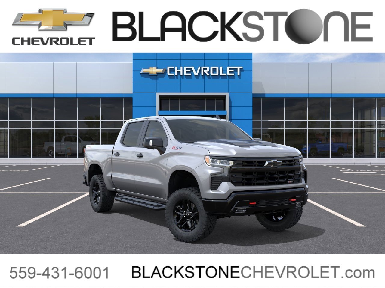 New 2026 Sterling Gray Metallic Chevrolet LT Trail Boss image 1