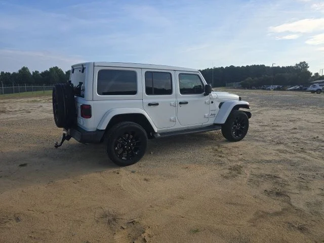 Used 2023 White Jeep Sahara 4xe image 9