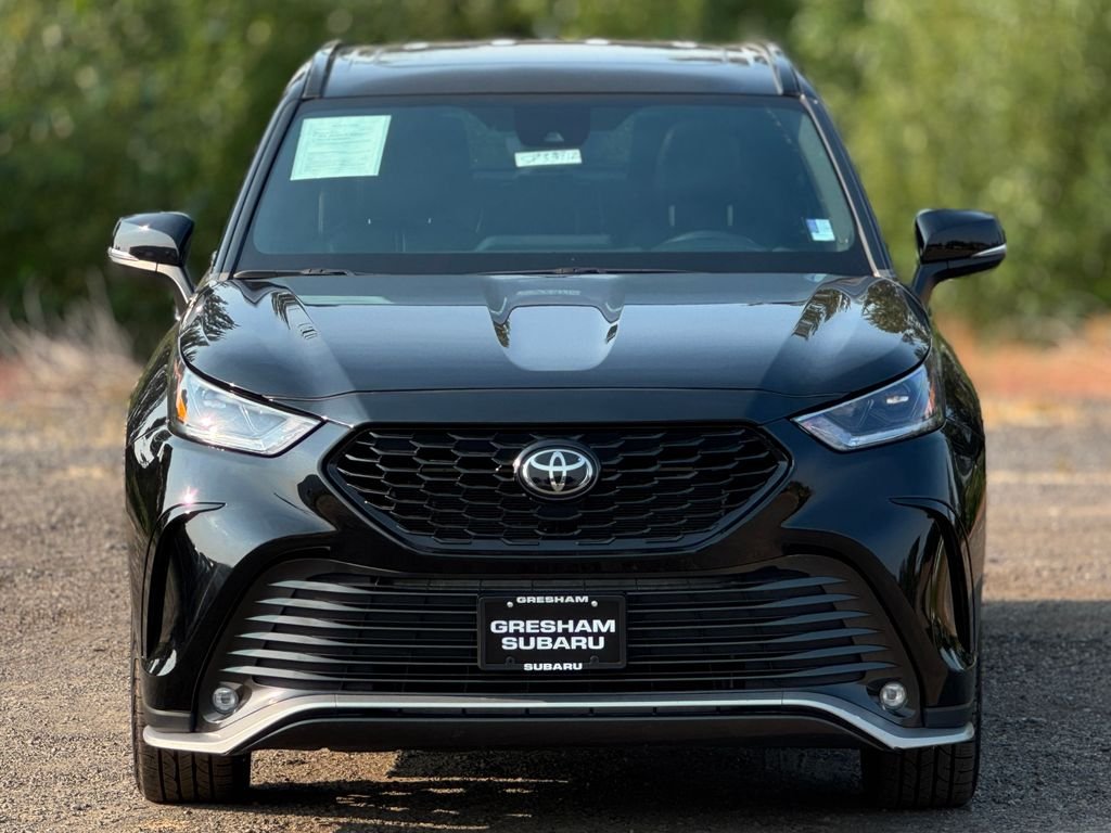 Used 2024 Midnight Black Metallic Toyota XSE image 2