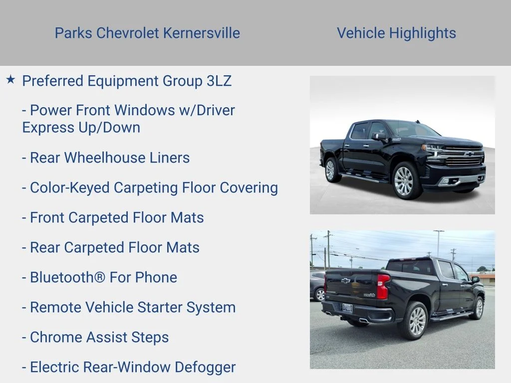 Certified Used 2021 Black Chevrolet High Country image 16
