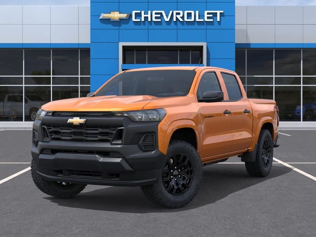 New 2026 Orange Chevrolet Work Truck image 6