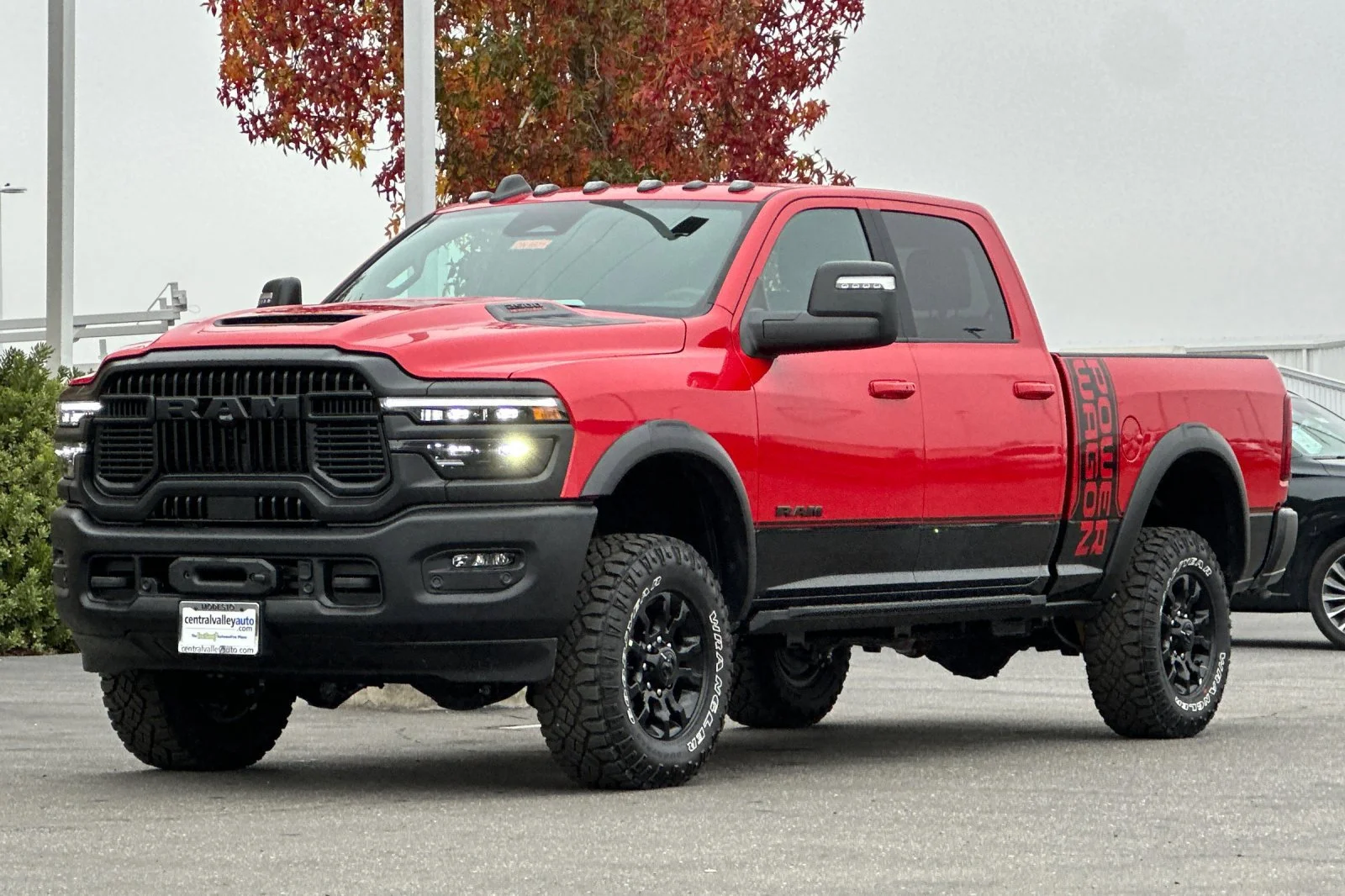 New 2026 Flame Red Clear-Coat Exterior Paint RAM Power Wagon image 8