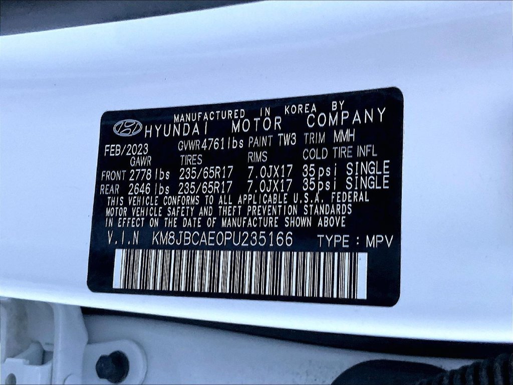Used 2023 White Hyundai SEL image 34