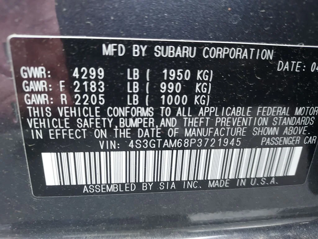 Used 2023 Gray Subaru Sport image 23