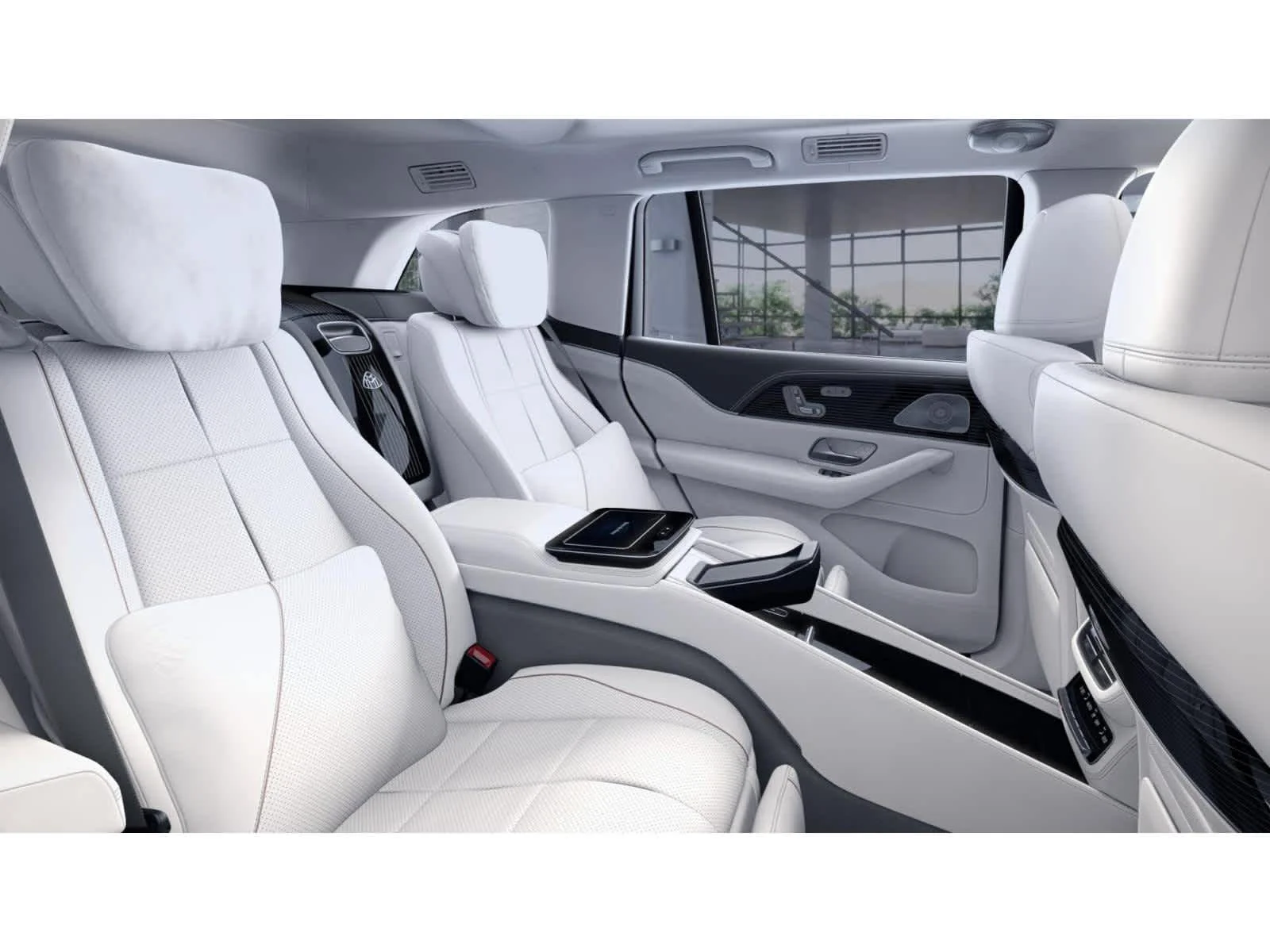 Used 2022 MANUFAKTUR Cardinal Red Metallic Mercedes-Benz Maybach GLS 600 image 4