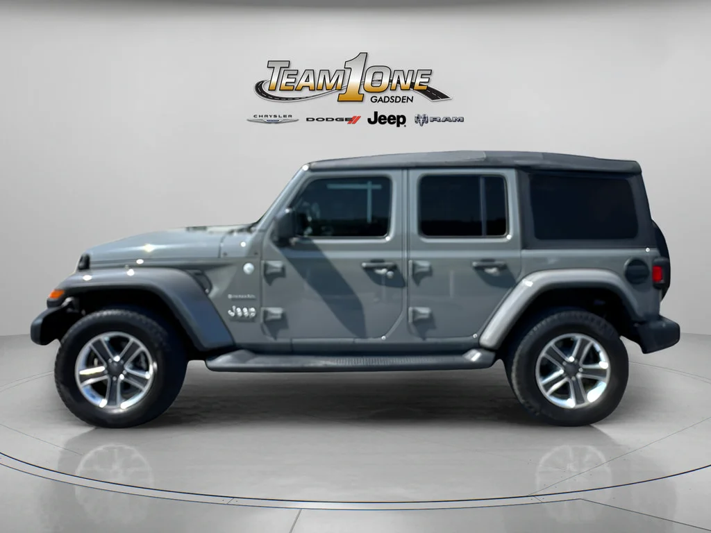 Used 2018 Sting-Gray Clearcoat Jeep Sahara image 6