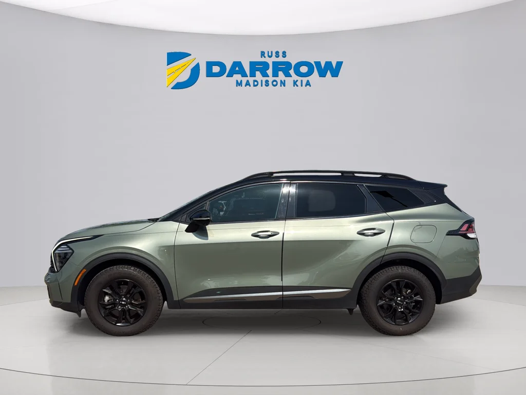 Certified Used 2023 Jungle Green/Ebony Black Roof Kia X-Pro Prestige image 2