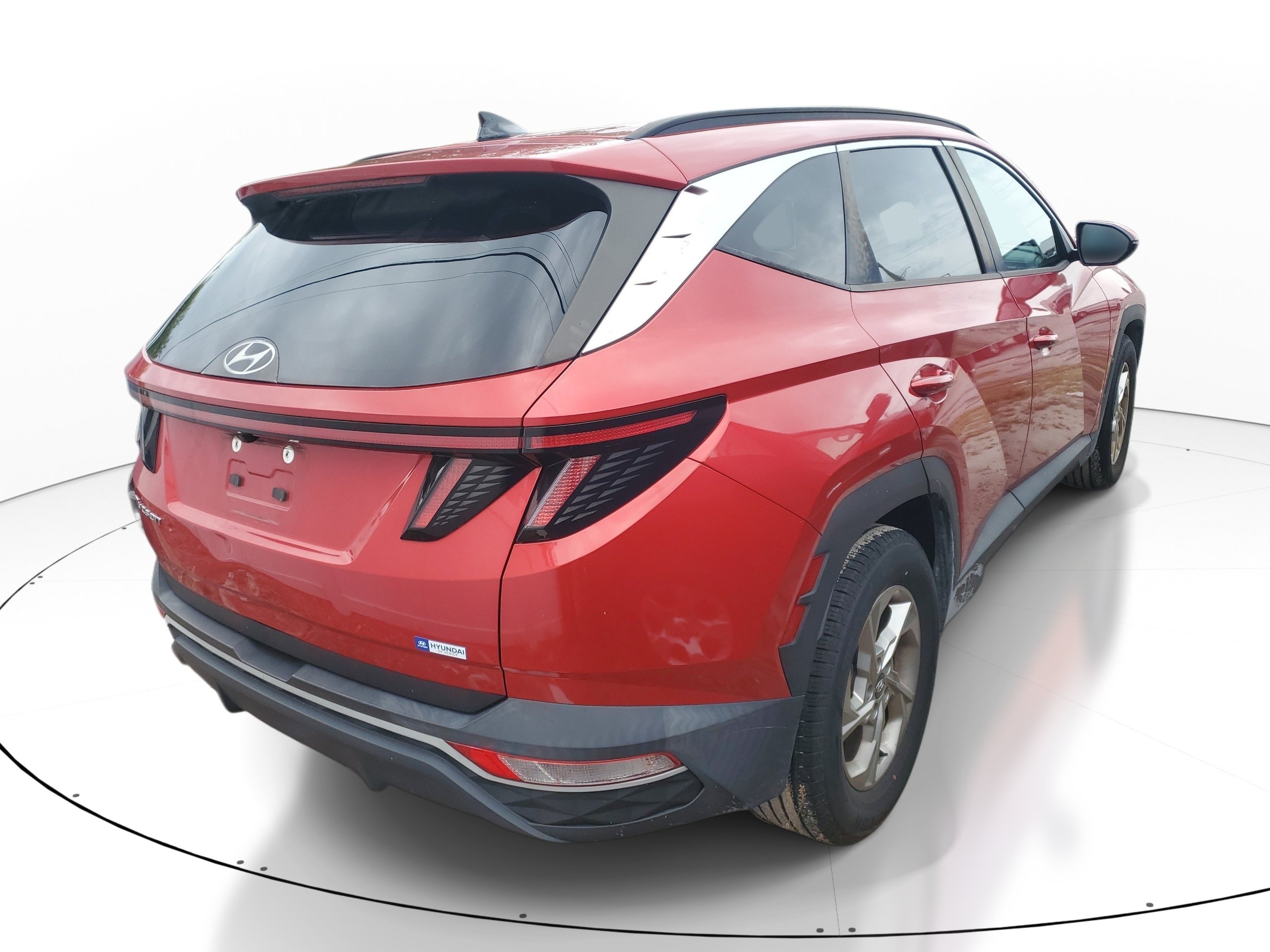 Used 2022 Calypso Red Hyundai SEL image 1