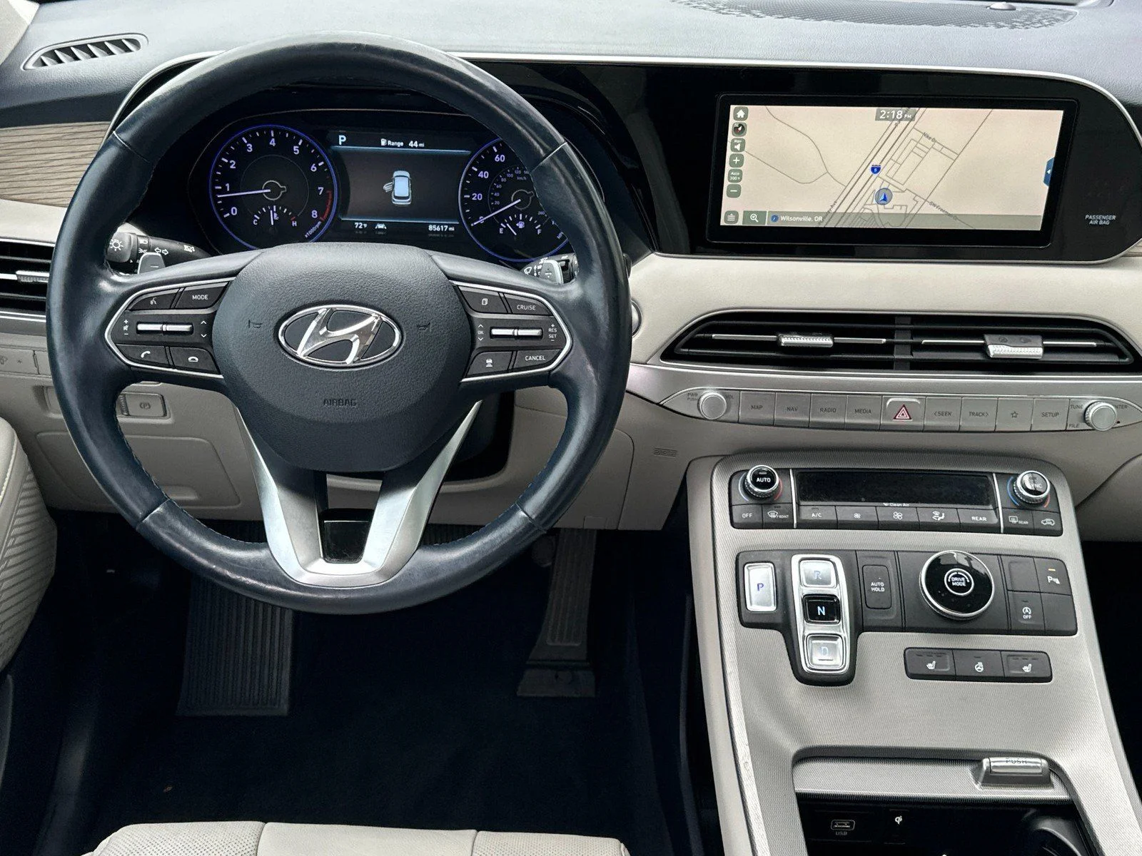 Used 2021 Moonlight Cloud Hyundai SEL image 13