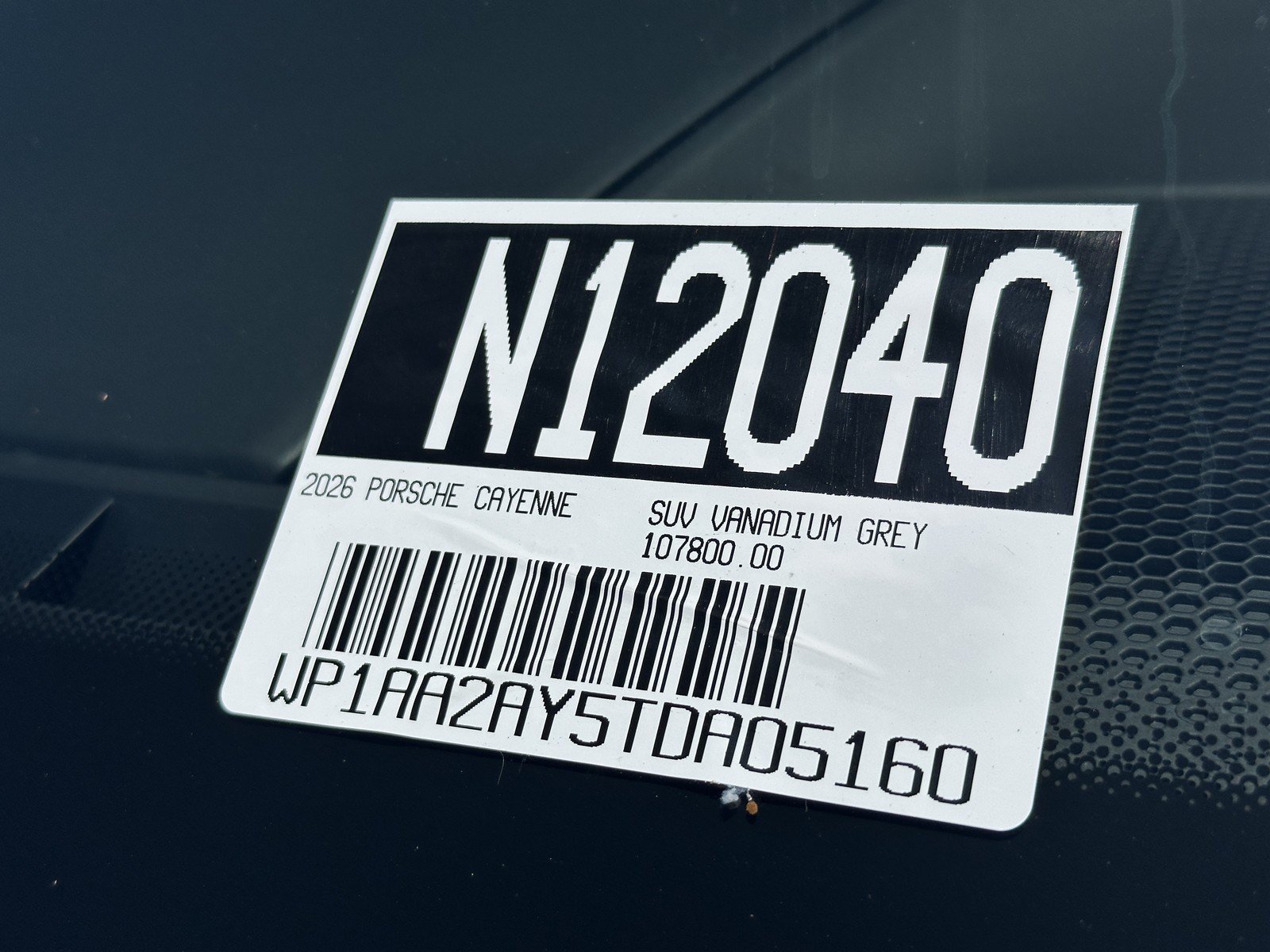 New 2026 Vanadium Grey Metallic Porsche Cayenne (AWD) image 26