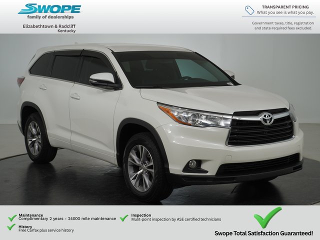 2015 Toyota Highlander LE Plus