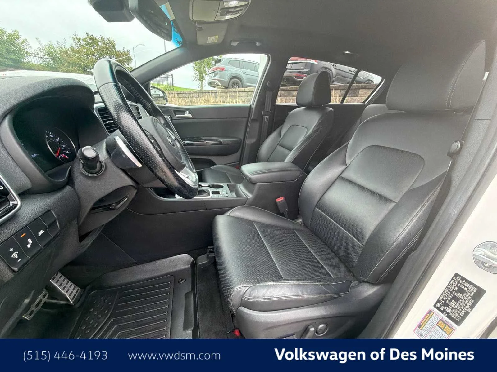 Used 2021 Snow White Pearl Kia S image 10