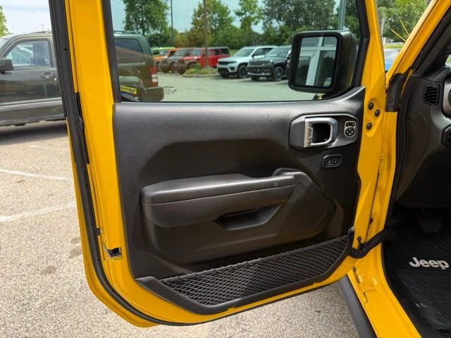 Used 2021 Yellow Jeep Unlimited Willys image 14
