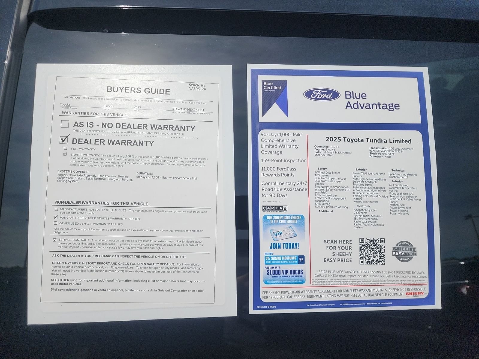 Used 2025 Black Toyota Limited image 22