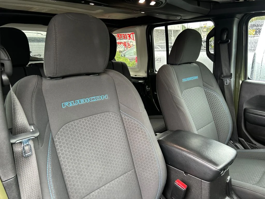 Certified Used 2024 Green Jeep Rubicon 4xe image 14