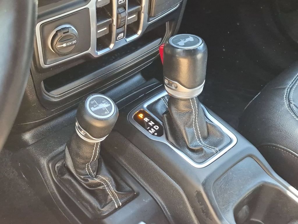 Used 2021 Gray Jeep Unlimited Sahara 4xe image 17