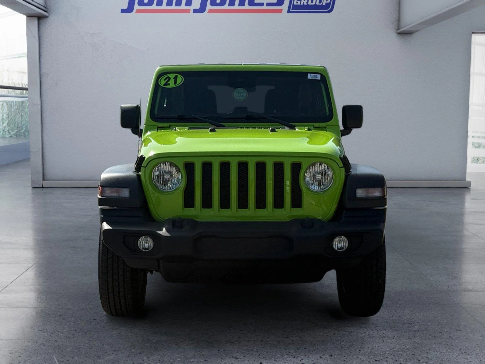 Used 2021 Sarge Green Clearcoat Jeep Unlimited Sport S image 8