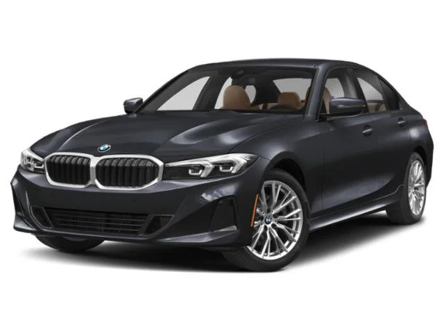 Used 2023 Black Sapphire Metallic BMW 330i xDrive image 1