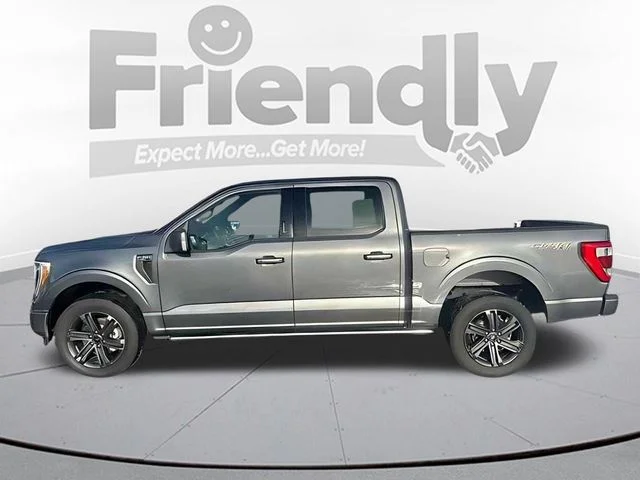 Used 2023 Gray Metallic Ford Lariat image 13