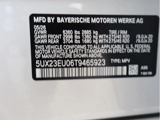 New 2026 Mineral White Metallic BMW xDrive40i image 42