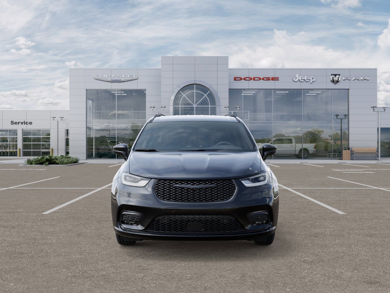 New 2026 Diamond Black Crystal Pearl-Coat Exterior Paint Chrysler Select image 6
