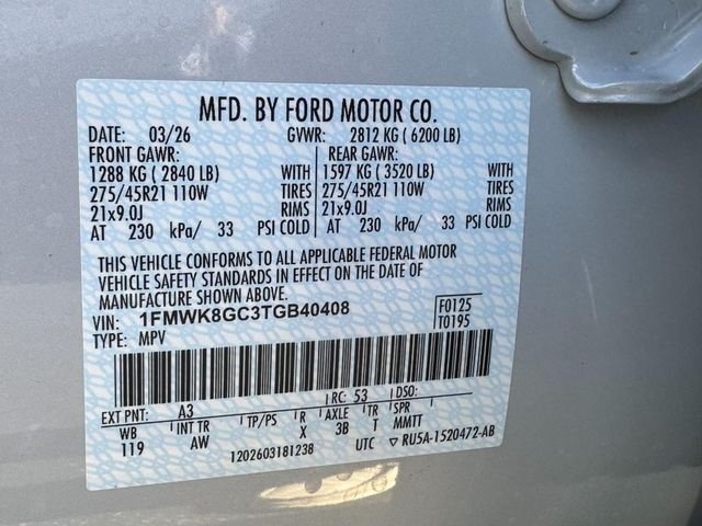 New 2026 Space White Metallic Ford ST image 19