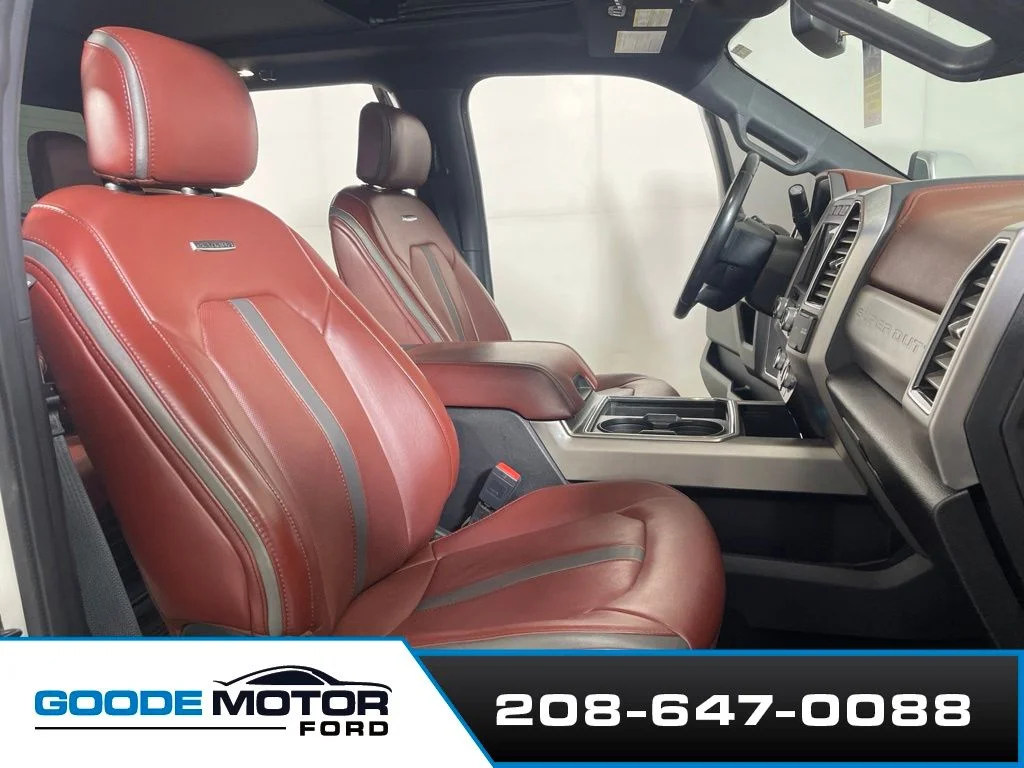 Certified Used 2021 White Metallic Ford Platinum image 24