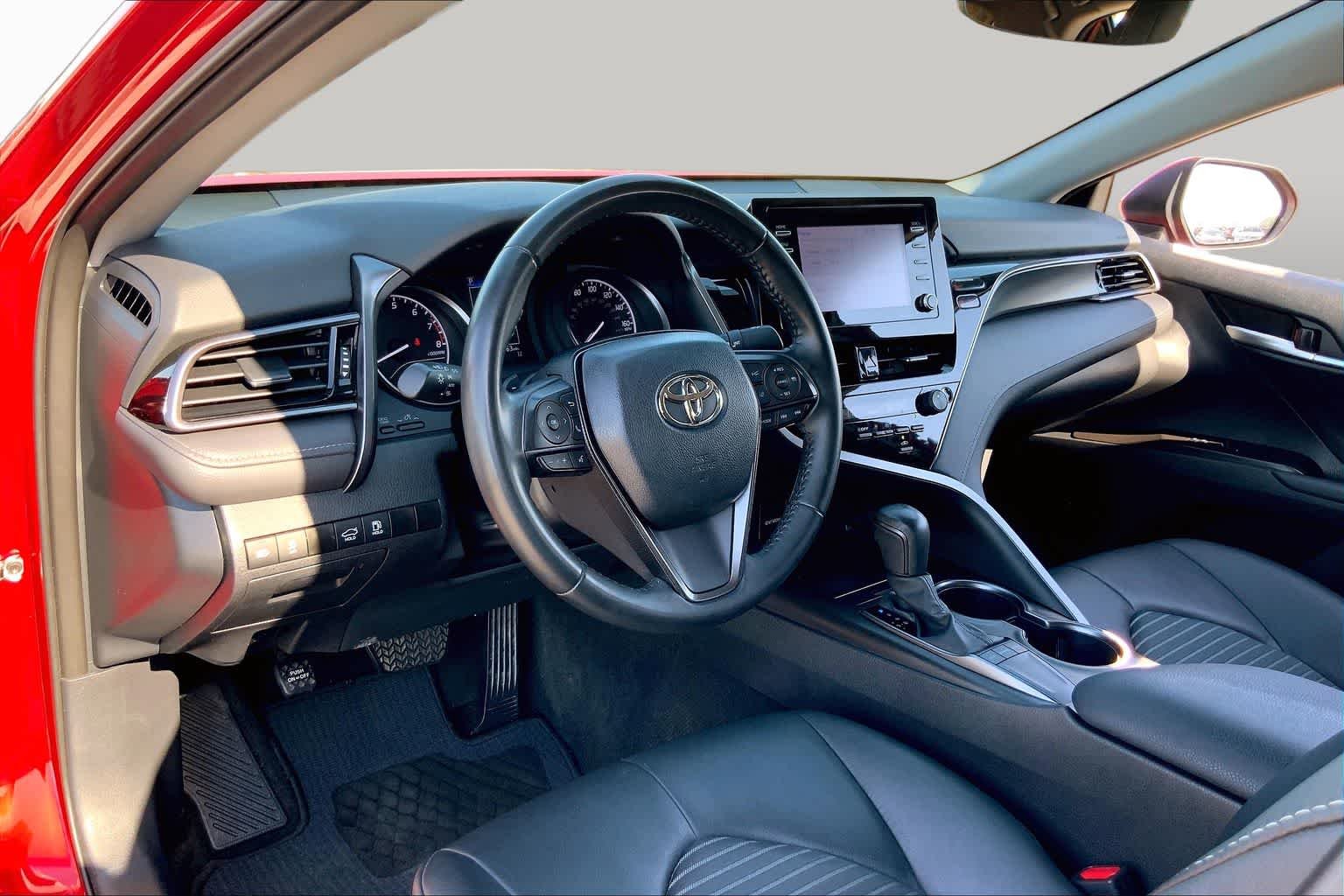 Used 2024 Supersonic Red Toyota SE image 17