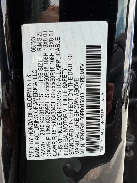Used 2023 Gray Honda EX-L image 31
