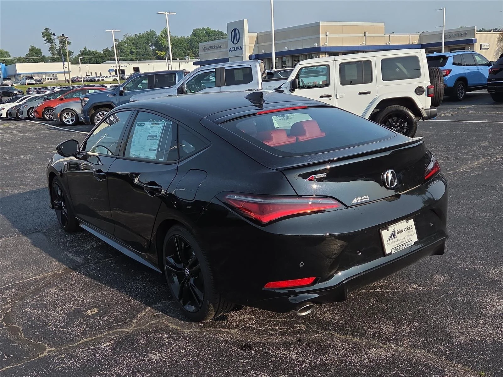 New 2026 Majestic Black Pearl Acura w/Tech w/A-SPEC image 24