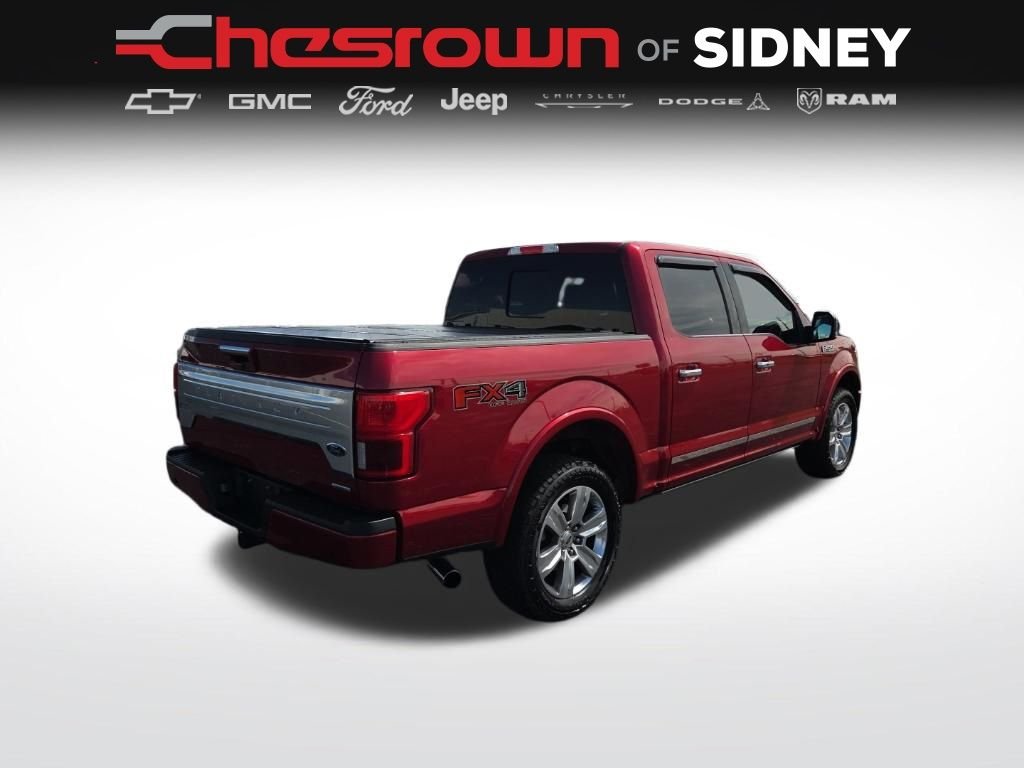 Used 2020 Red Ford Platinum image 5